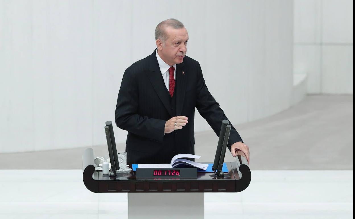 eL president de Turquía, Recep Tayyip Erdogan.