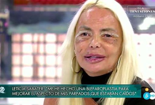 Leticia Sabater en 'Sábado Deluxe'. 