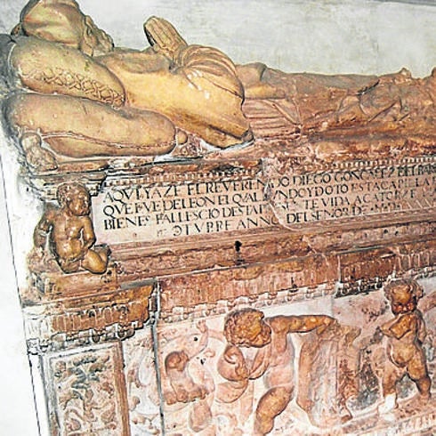 Sepulcro de Diego González del Barco, por Juan de Juni.