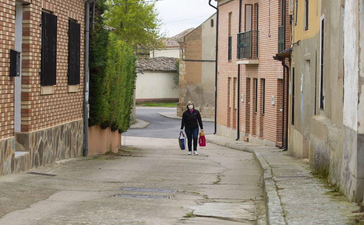 Villafrechós, en Valladolid, una de las zonas libres de coronavirus. 