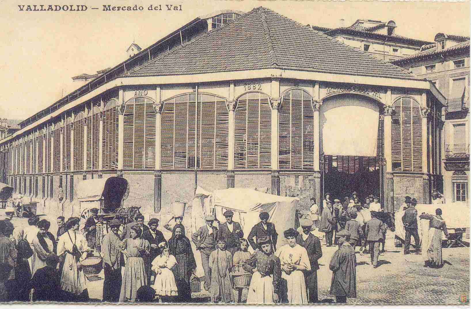 Fotos: Estampas del Valladolid antiguo (LII): el mercado del Val, el más antiguo de la ciudad