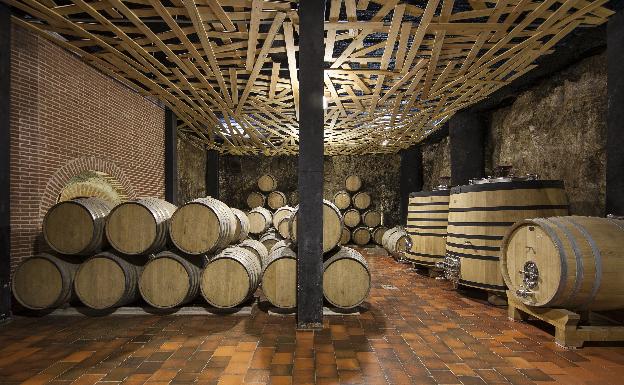 Bodega histórica de Menade en La Seca (Valladolid). 