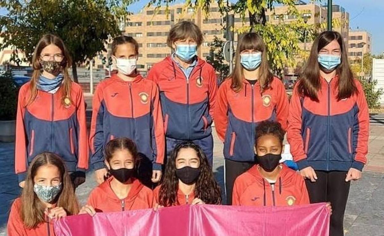 El equipo femenino del CAV