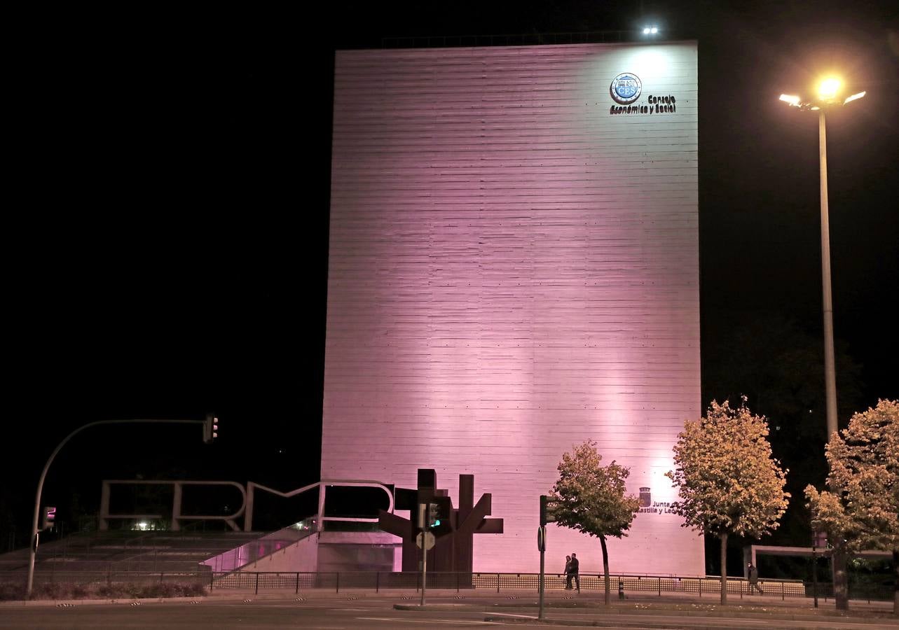 Fotos: Valladolid se viste de rosa
