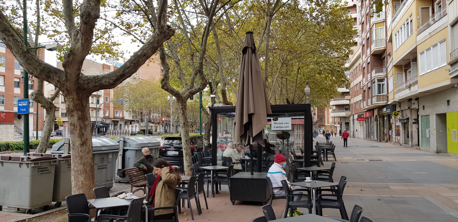 Fotos: Valladolid amanece tras el primer día de toque de queda