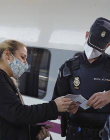 Imagen secundaria 2 - Controles en la estación de tren de Valladolid, el límite de Ávila y Madrid en la N-403 y la estación de Palencia. 