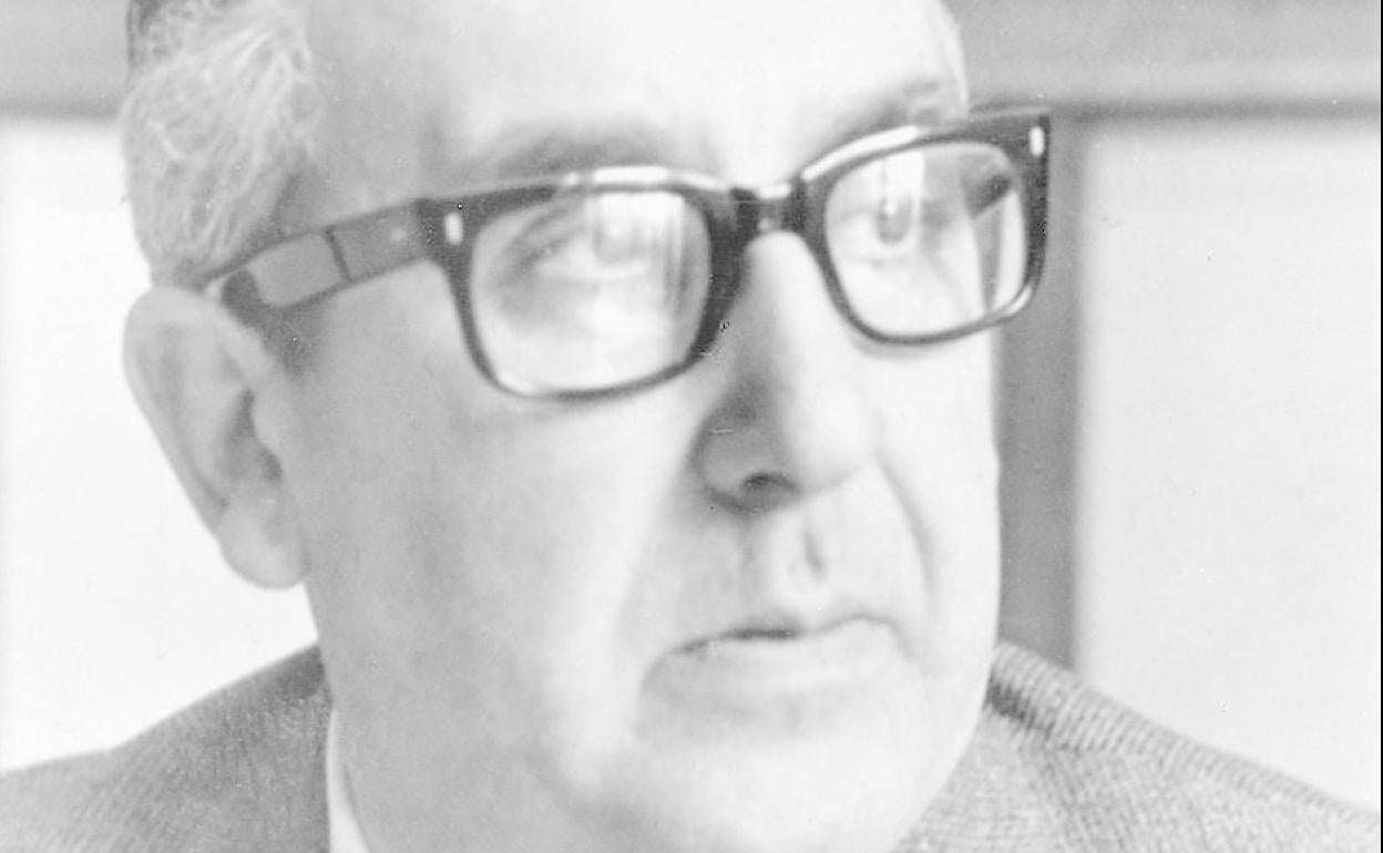 El escritor Alvaro Cunqueiro.