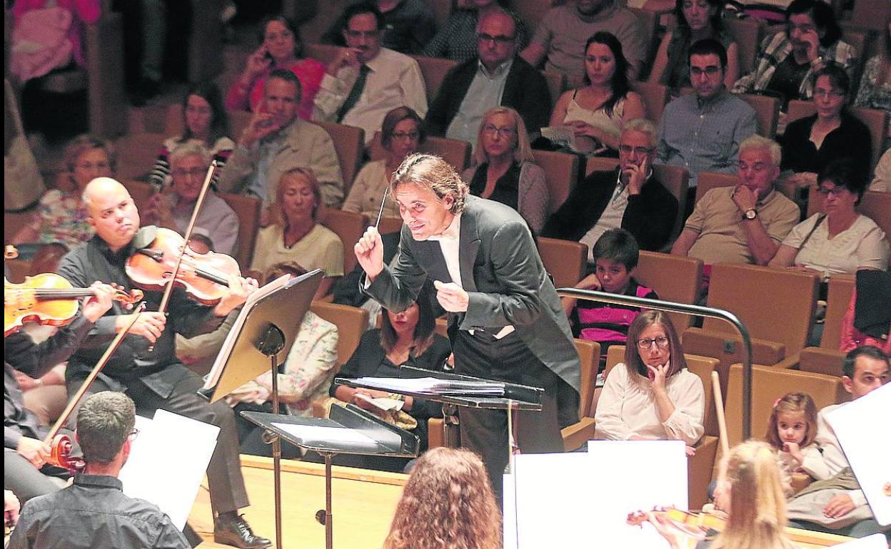 Concierto de la OSCyL en el Centro Cultural Miguel Delibes.