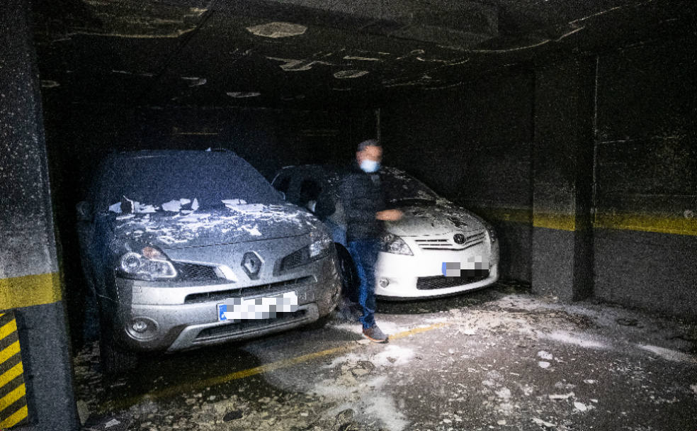 Fotos: Dos incendios en menos de 24 horas en garajes de Valladolid