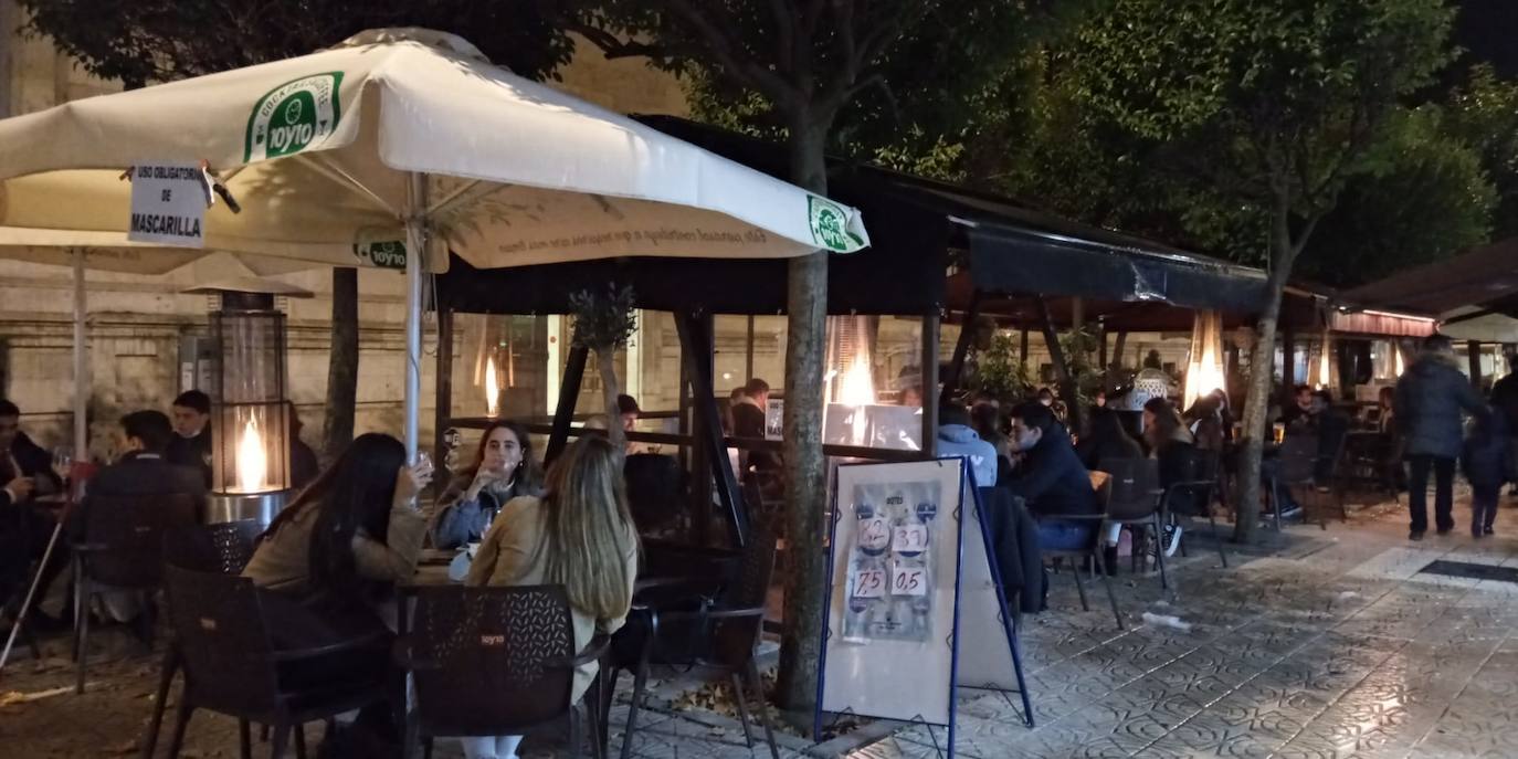 Fotos: Cierre de la hostelería en Valladolid