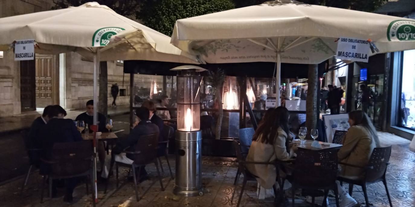 Fotos: Cierre de la hostelería en Valladolid