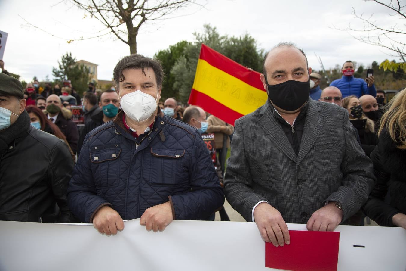 Fotos: Manifestación de hosteleros en Valladolid