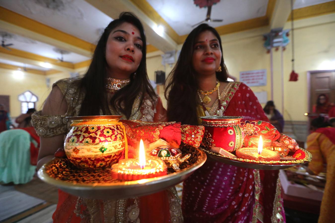 Fotos: El ayuno de Karva Chauth