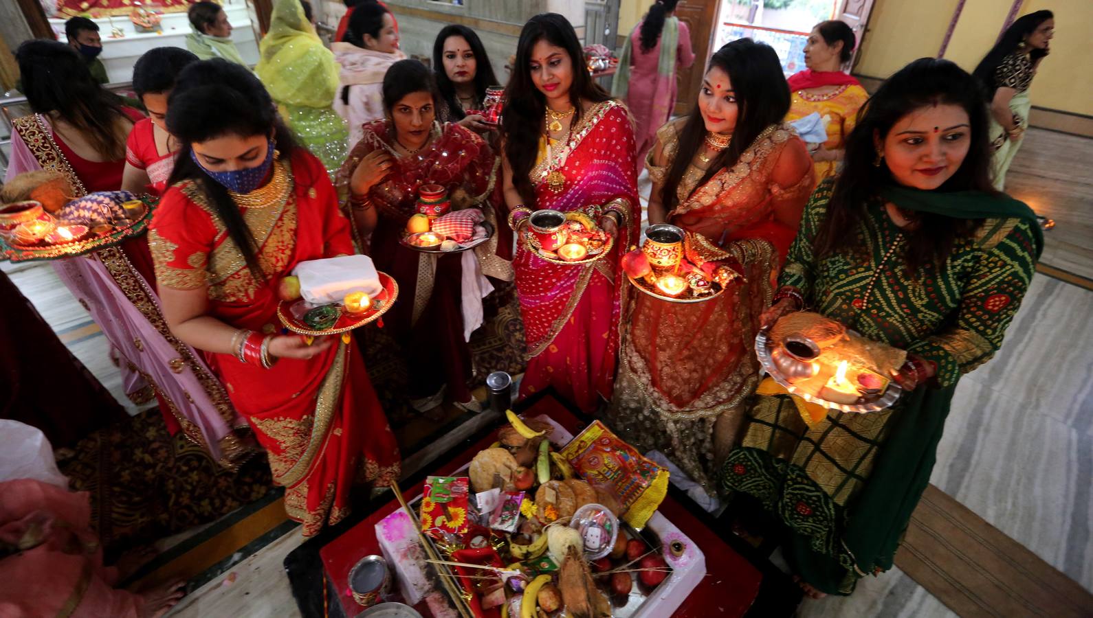 Fotos: El ayuno de Karva Chauth