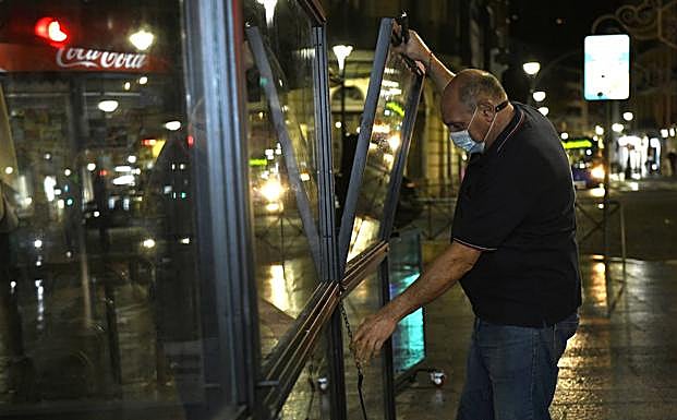 La hostelería de Valladolid se despide con la «esperanza» de volver a subir la persiana en dos semanas
