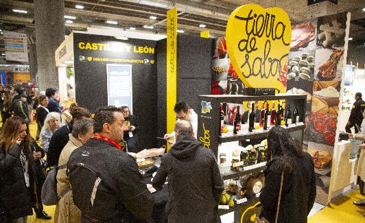 Expositor de Tierra de Sabor en Madrid Fusión. 