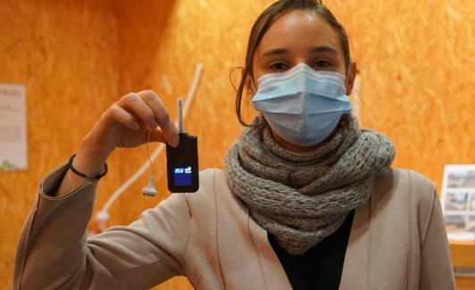 Níobe Alonso. Inventora de Burnometer, un termómetro inteligente para la sartén