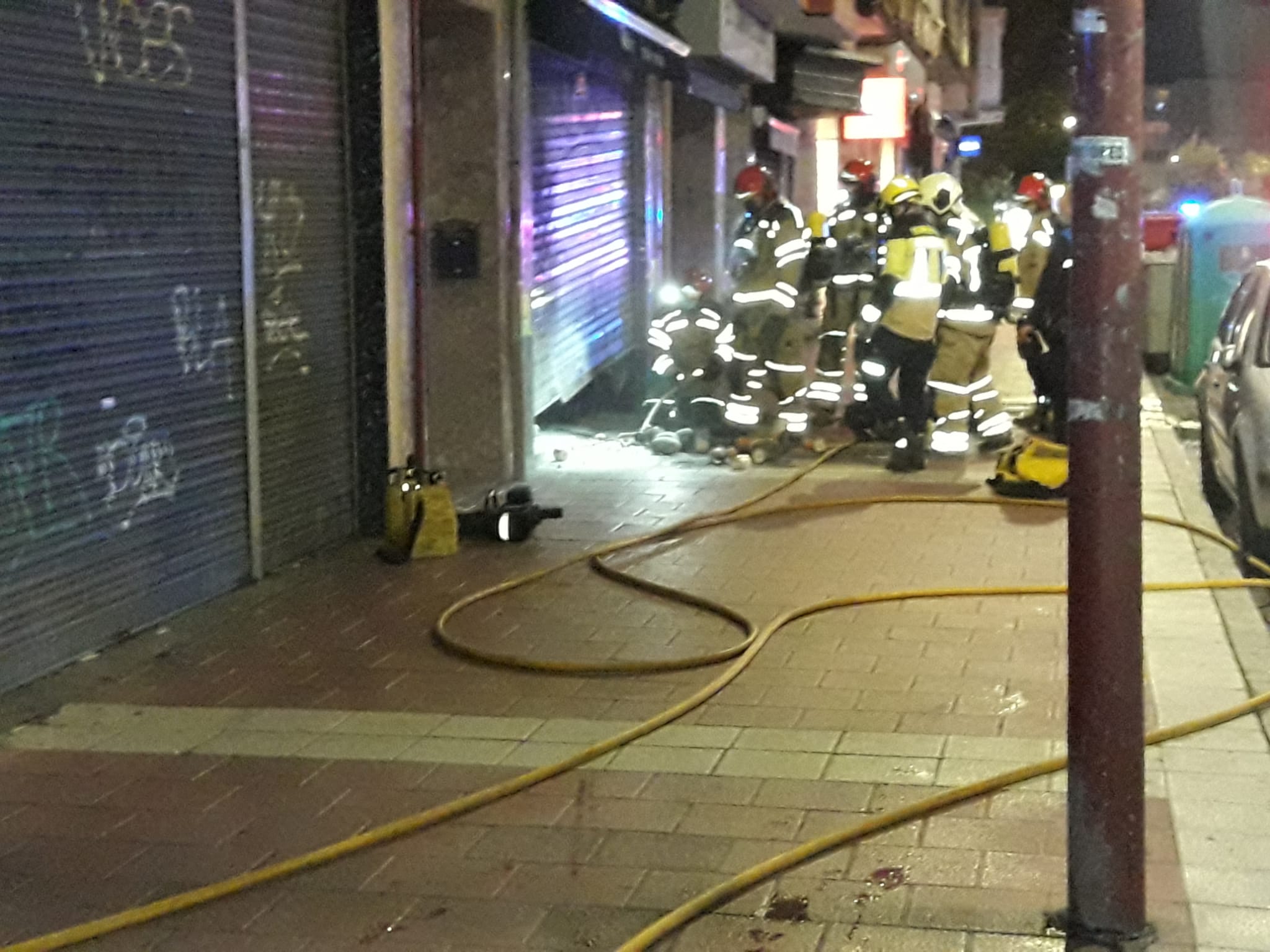 Fotos: Incendio en una frutería de la Avenida de Segovia en Valladolid