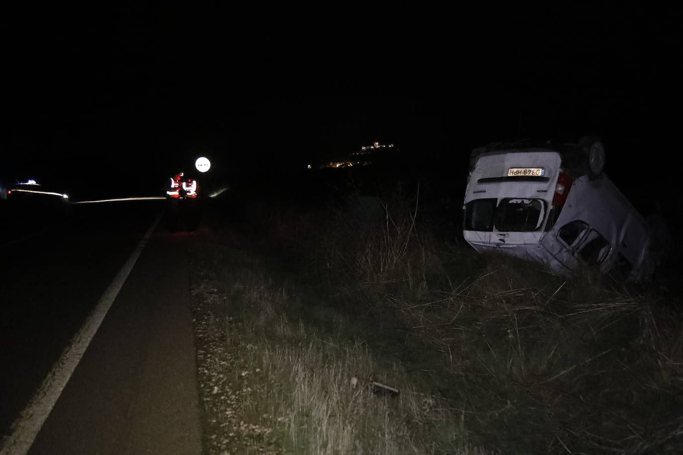 Fotos: Accidente en Aldeayuso