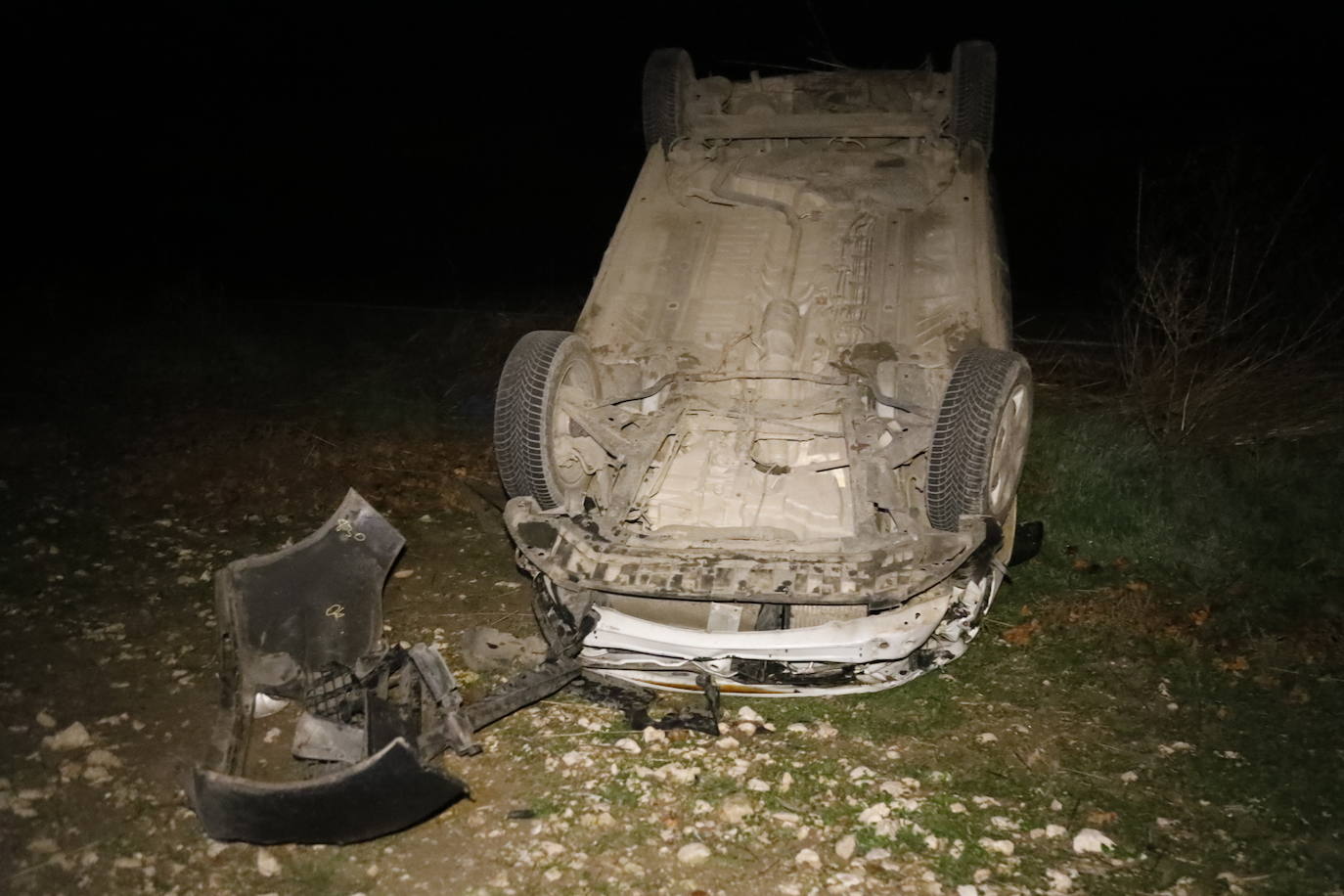 Fotos: Accidente en Aldeayuso