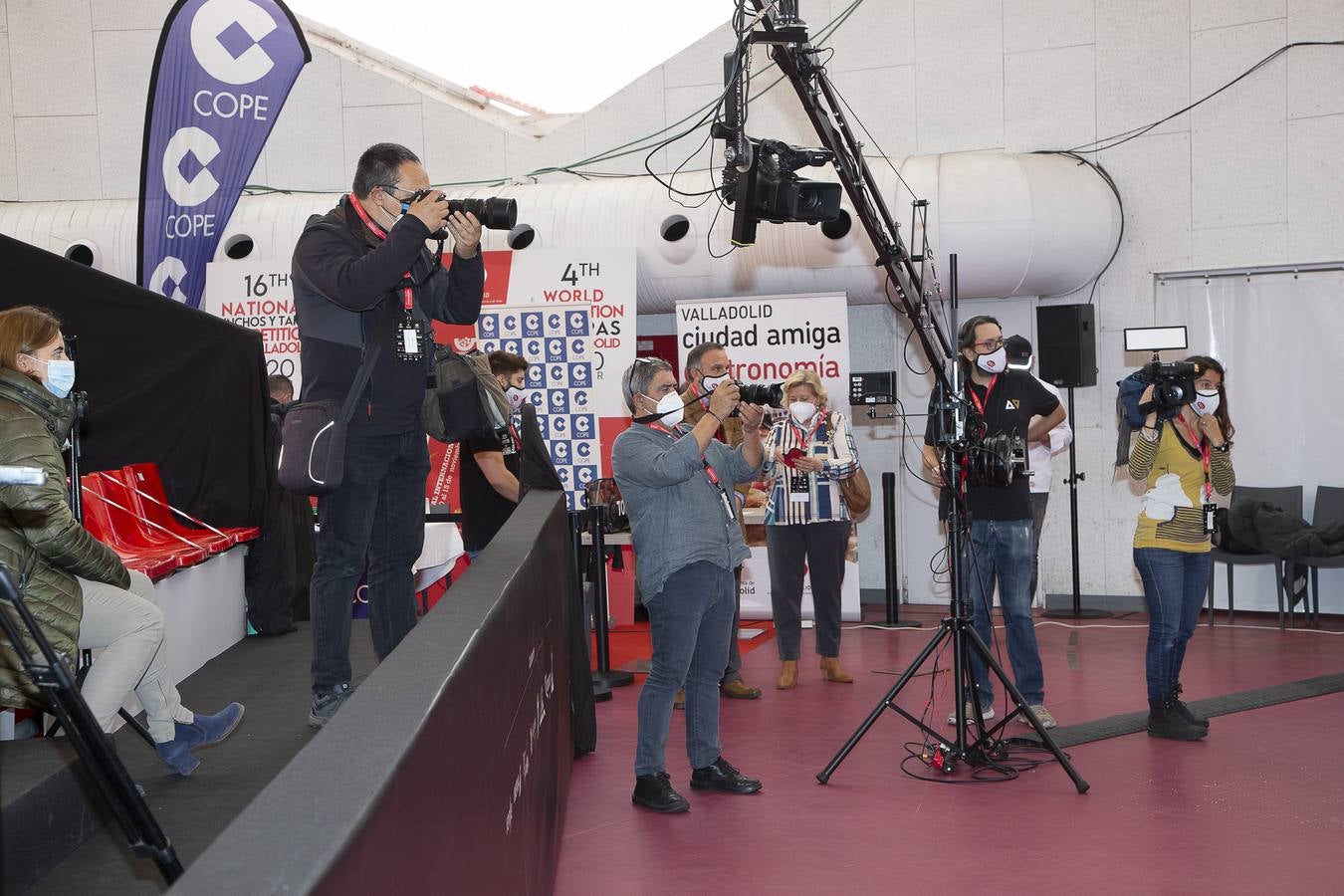 Fotos: Segunda jornada en el XVI Concurso Nacional de Pinchos Ciudad de Valladolid