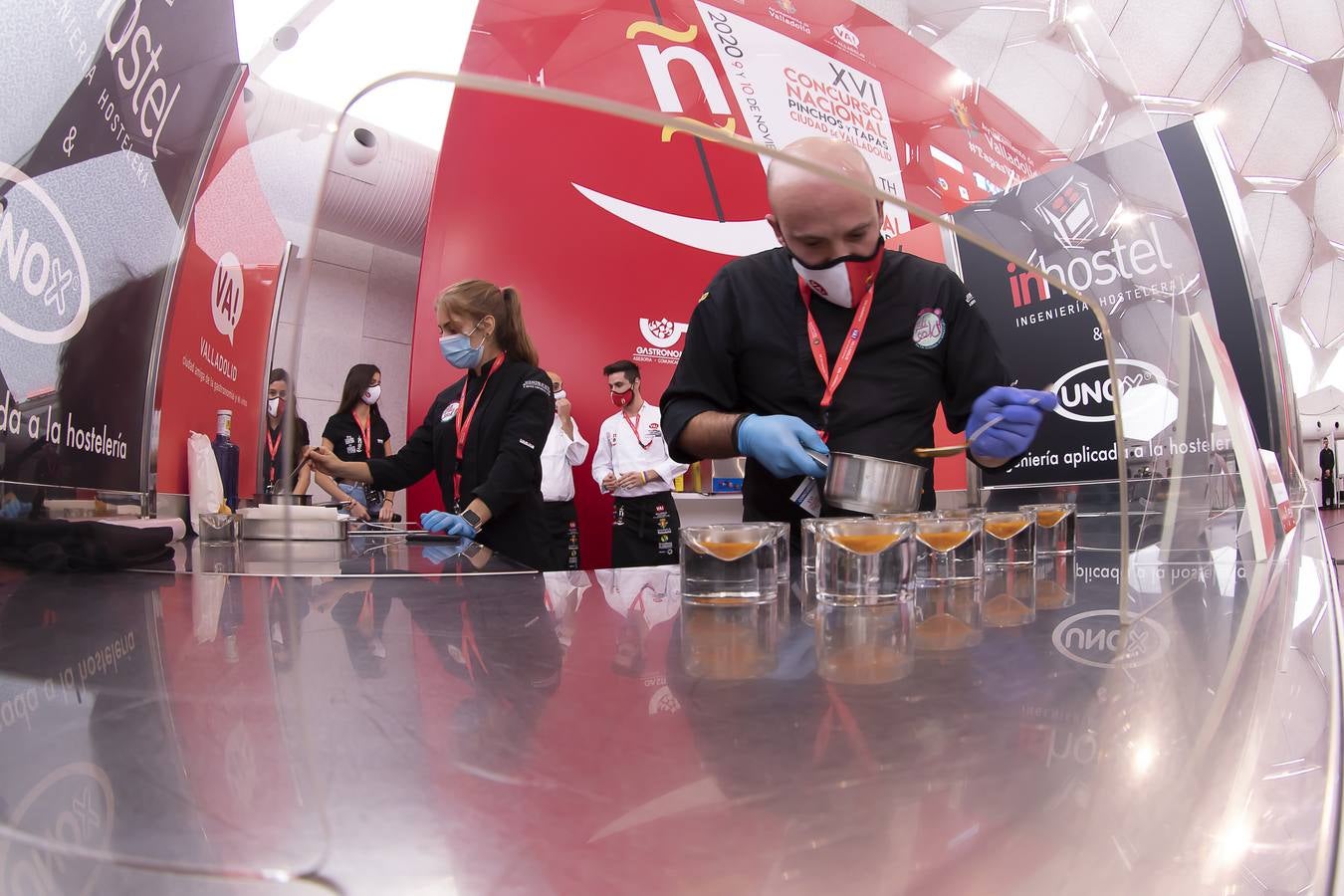 Fotos: Segunda jornada en el XVI Concurso Nacional de Pinchos Ciudad de Valladolid