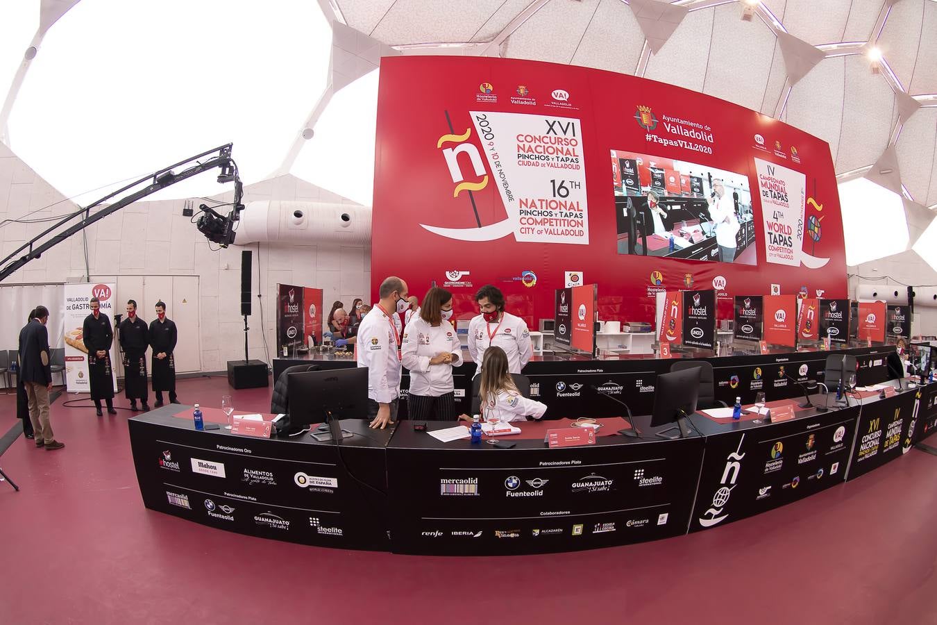 Fotos: Segunda jornada en el XVI Concurso Nacional de Pinchos Ciudad de Valladolid