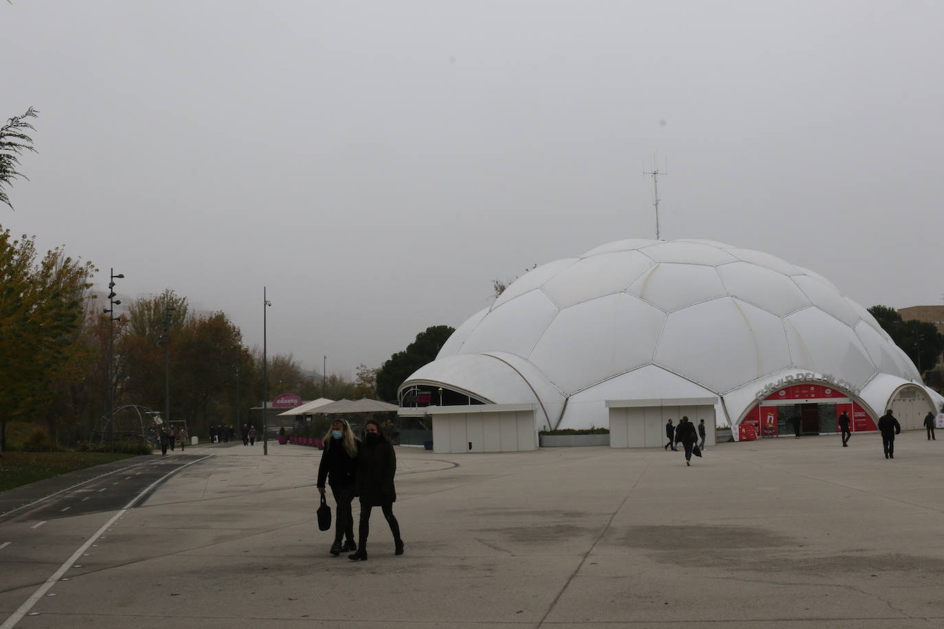 Fotos: Jornada de niebla en Valladolid