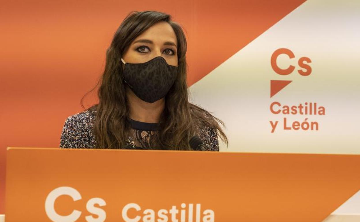 Gemma Villarroel, coordinadora de Ciudadanos en Castilla y León.