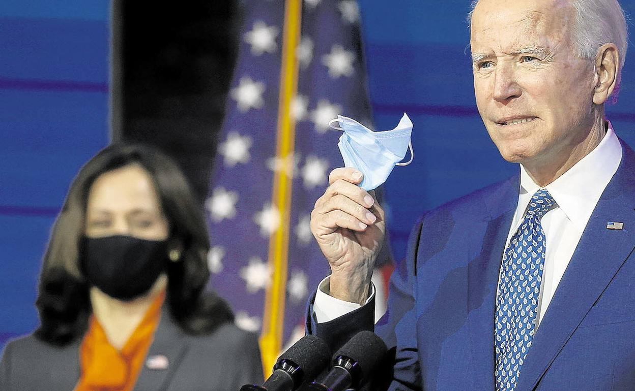 El presidente electo de Estados Unidos, Joe Biden.