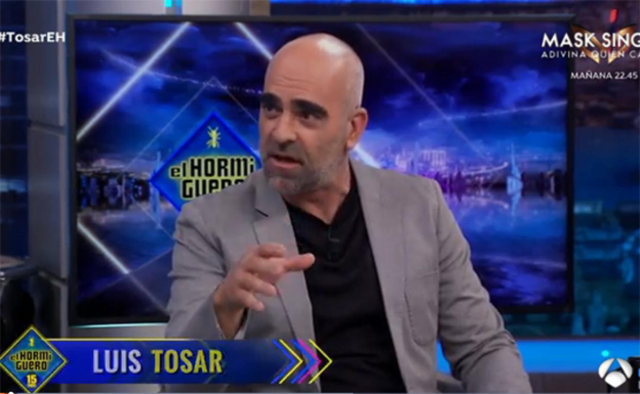 Luis Tosar en 'El Hormiguero'. 