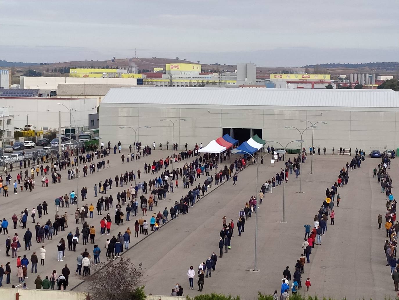Fotos: Gran respuesta de los arandinos al cribado masivo con test de antígenos