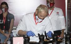 Toño Rodríguez Iguacel. Con manitas de cerdo y manzana