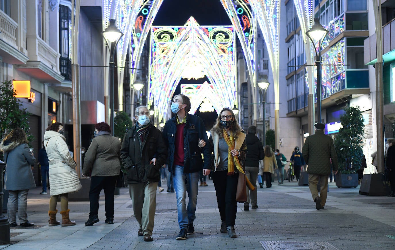 Fotos: Aglomeraciones en el centro de Valladolid durante la tarde del domingo