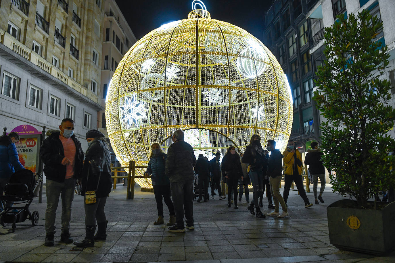 Fotos: Aglomeraciones en el centro de Valladolid durante la tarde del domingo