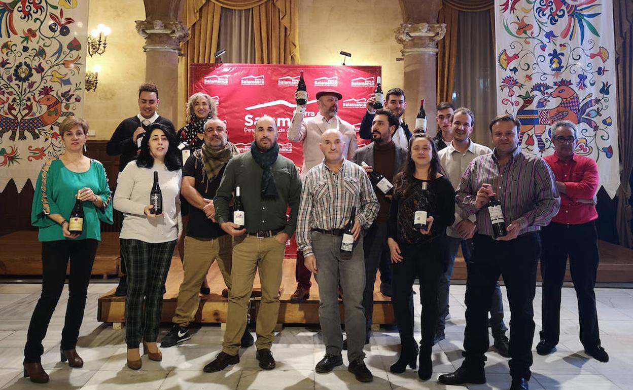 Presentación de los vinos de las bodegas de la DOP Sierra de Salamanca en 2019. 