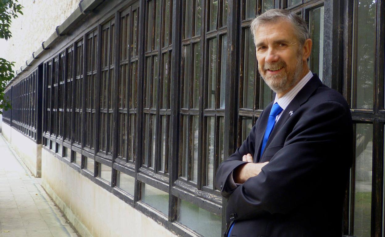 Manuel Pérez Mateos, rector de la Universidad de Burgos.