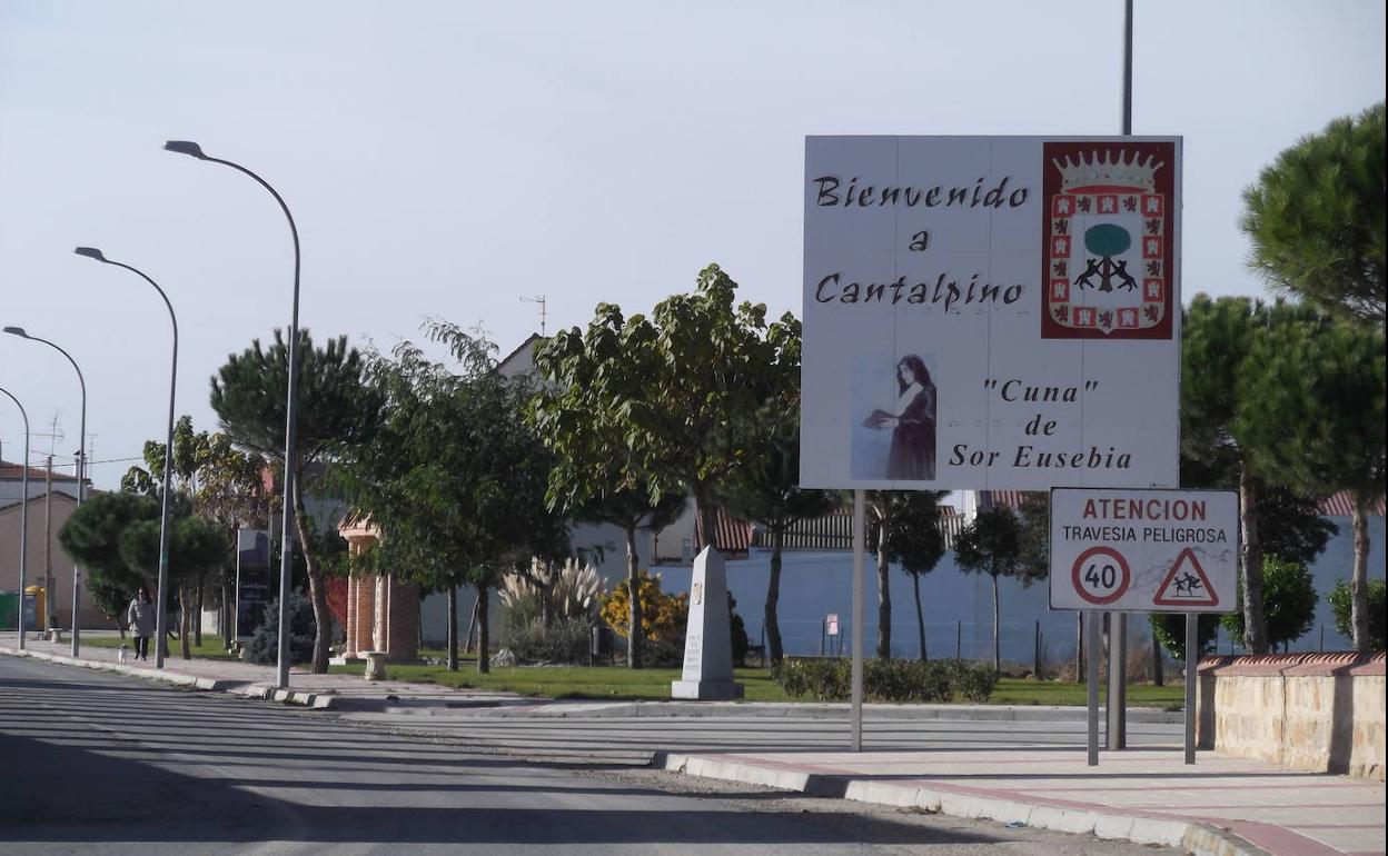 Entrada a Cantalpino.