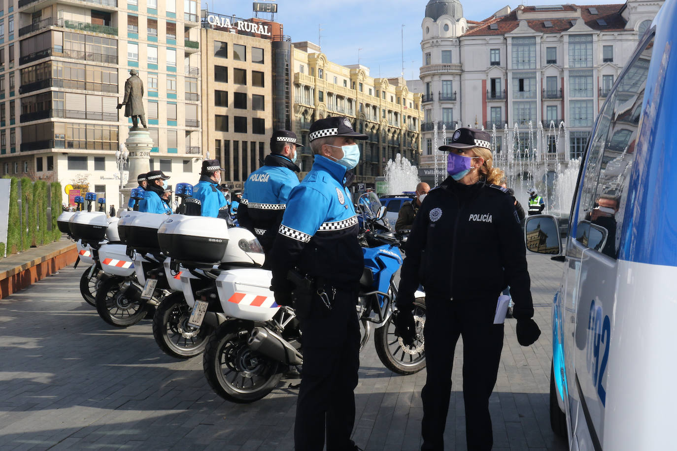 Fotos: Presentación de los nuevos vehículos de la Policía Municipal de Valladolid