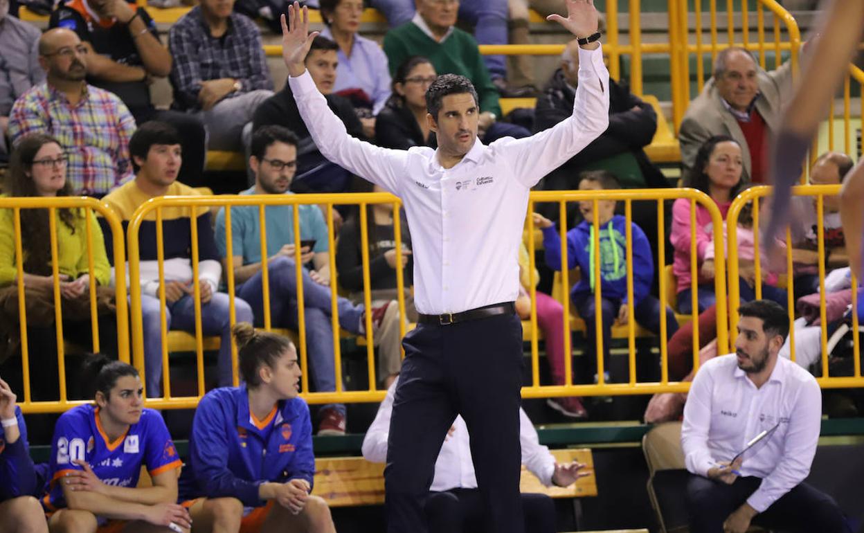 Rubén Burgos, la pasada temporada en Würzburg. 