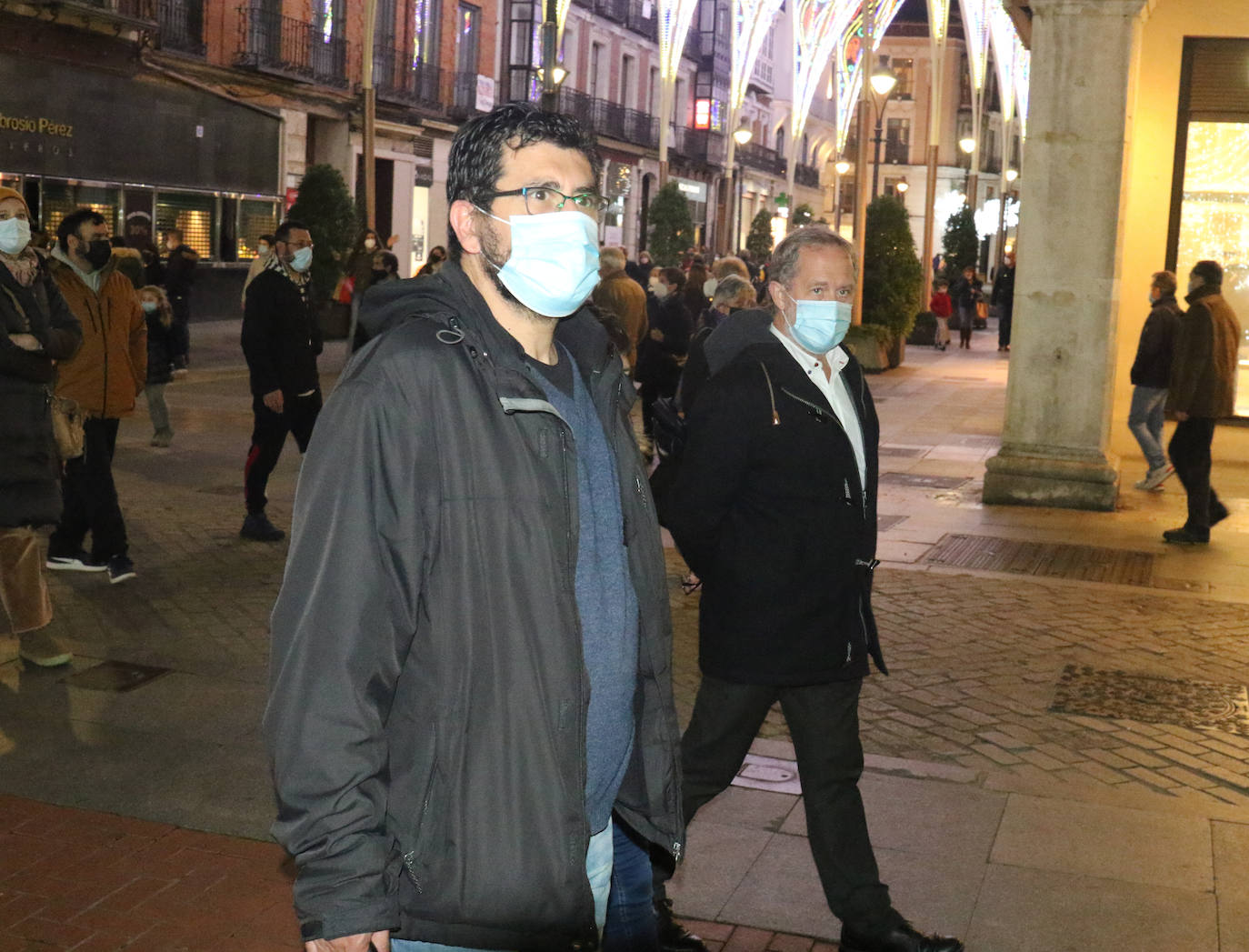 Manifestación contra el matrato hacia las mujeres. 