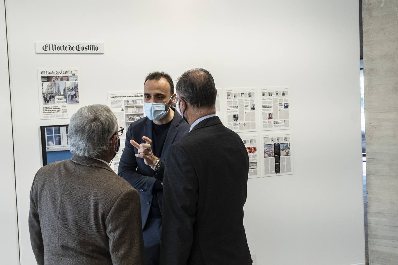 Fotos: Exposición &#039;Prensa escrita de Castilla y León en tiempo de la covid 19&#039;