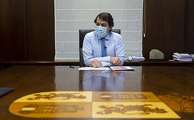 Mañueco presenta el primer proyecto de presupuestos de su Gobierno en Castilla y León 