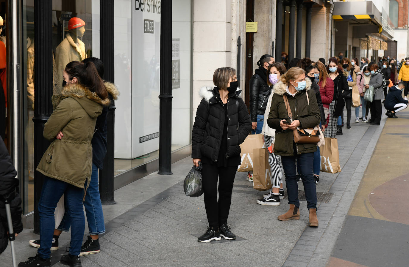 De compras por Valladolid. 