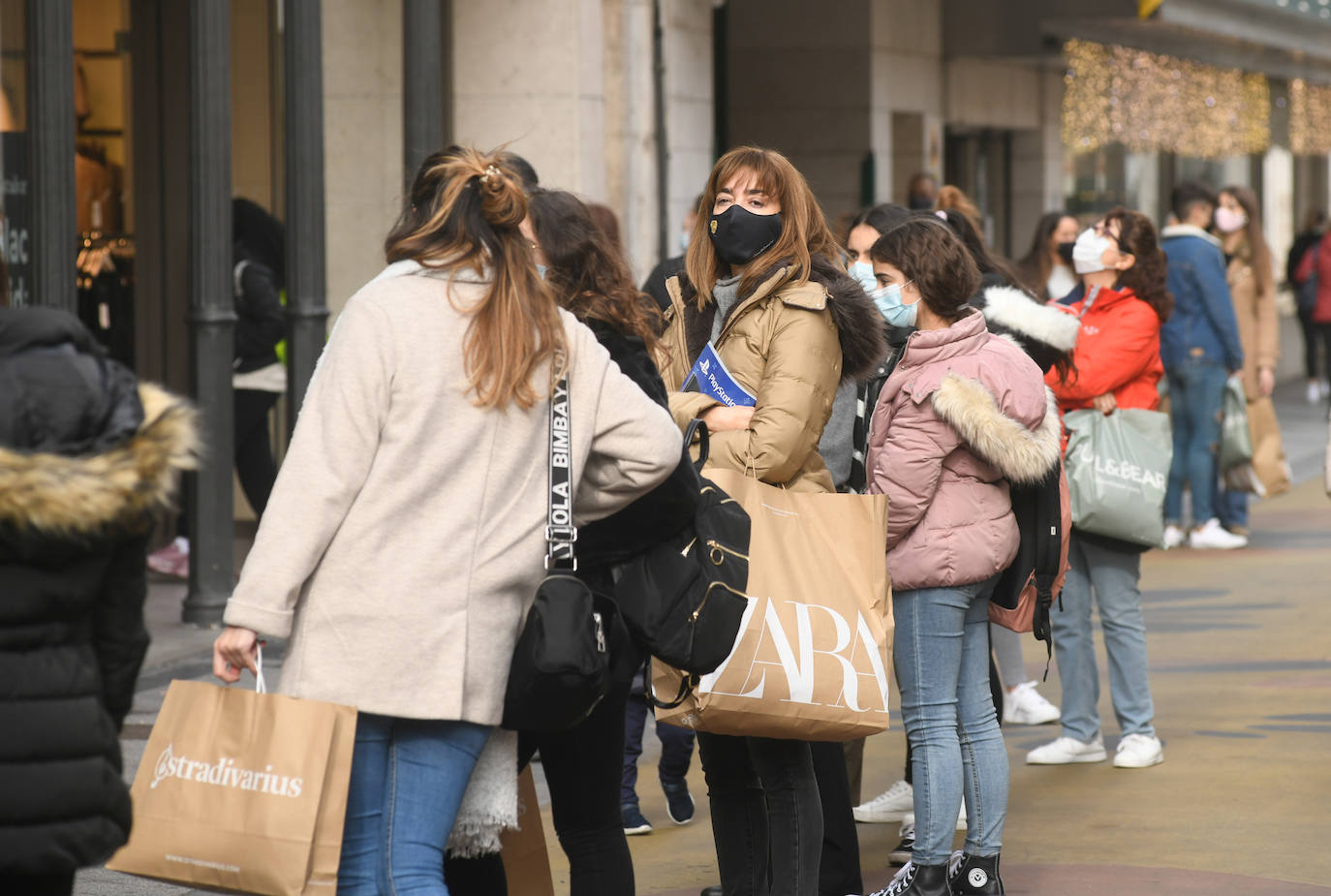 De compras por Valladolid. 