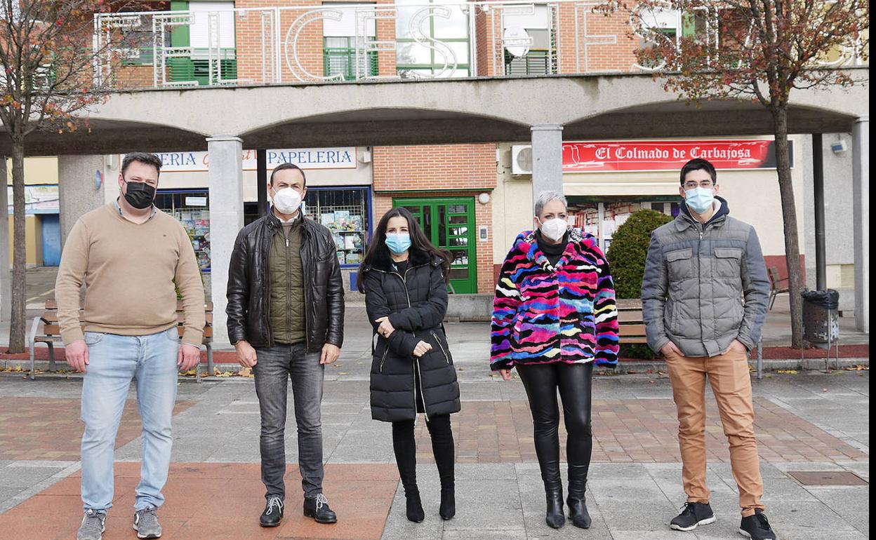 Participantes en la presentación de la campaña. 