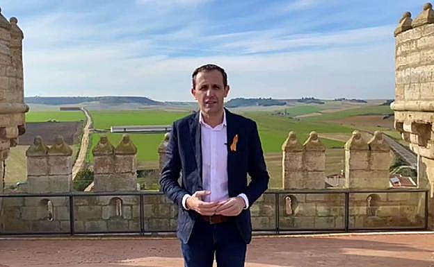 El presidente de la Diputación, Conrado Íscar, en una imagen del vídeo institucional. 