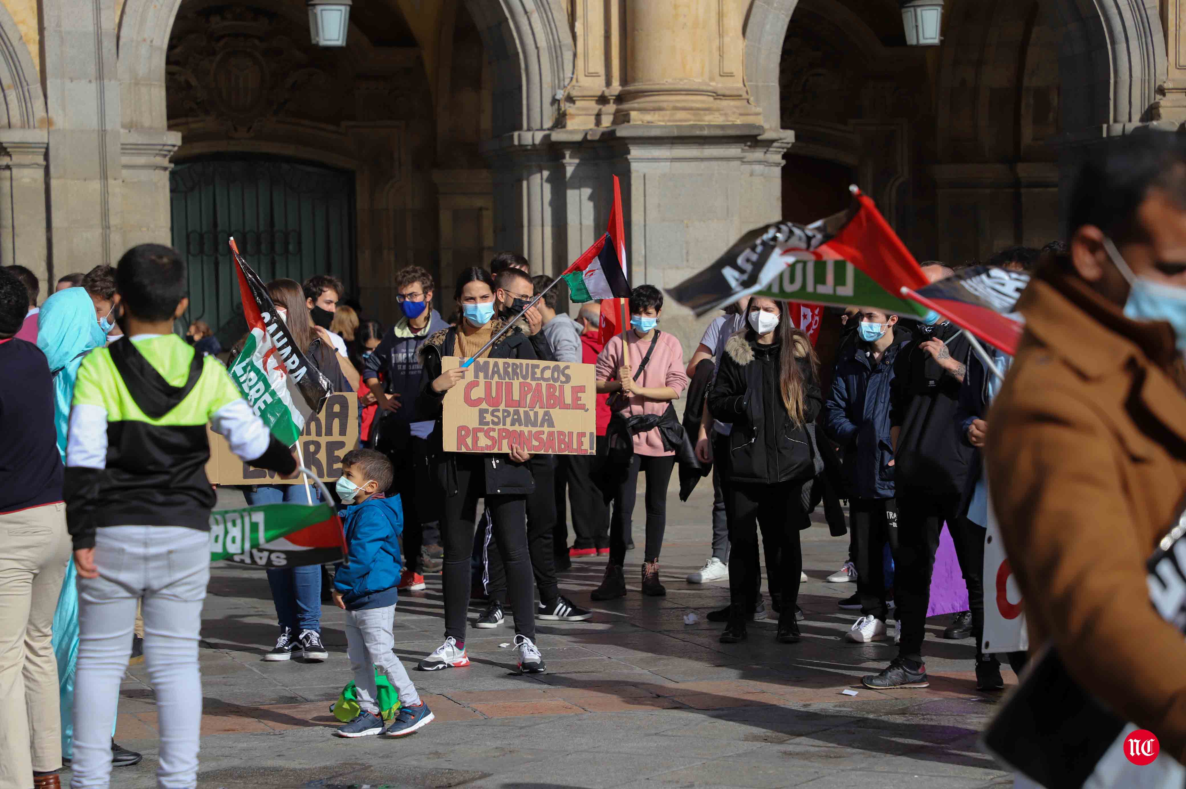 Fotos: Salamanca con el Sahara