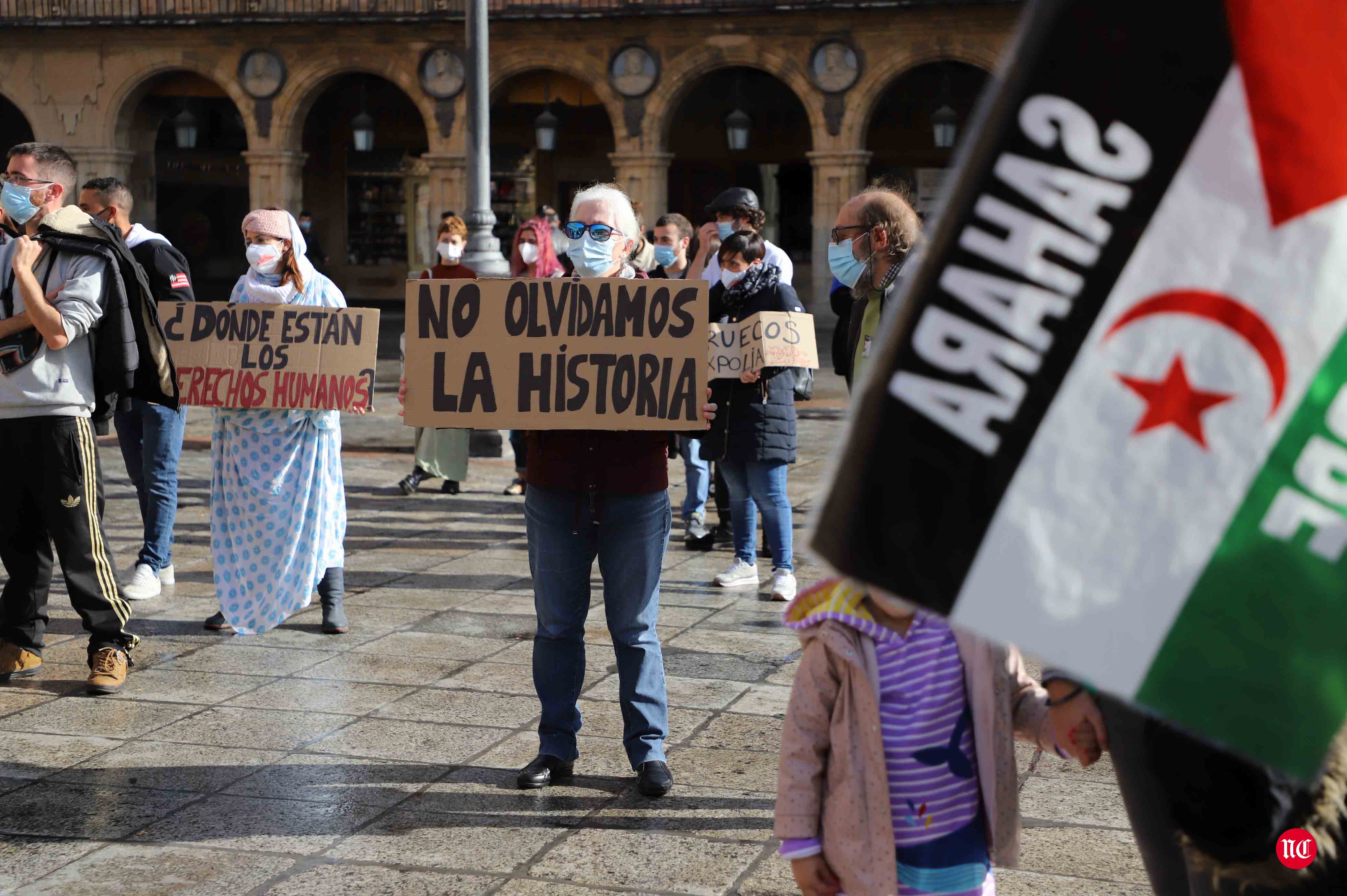 Fotos: Salamanca con el Sahara