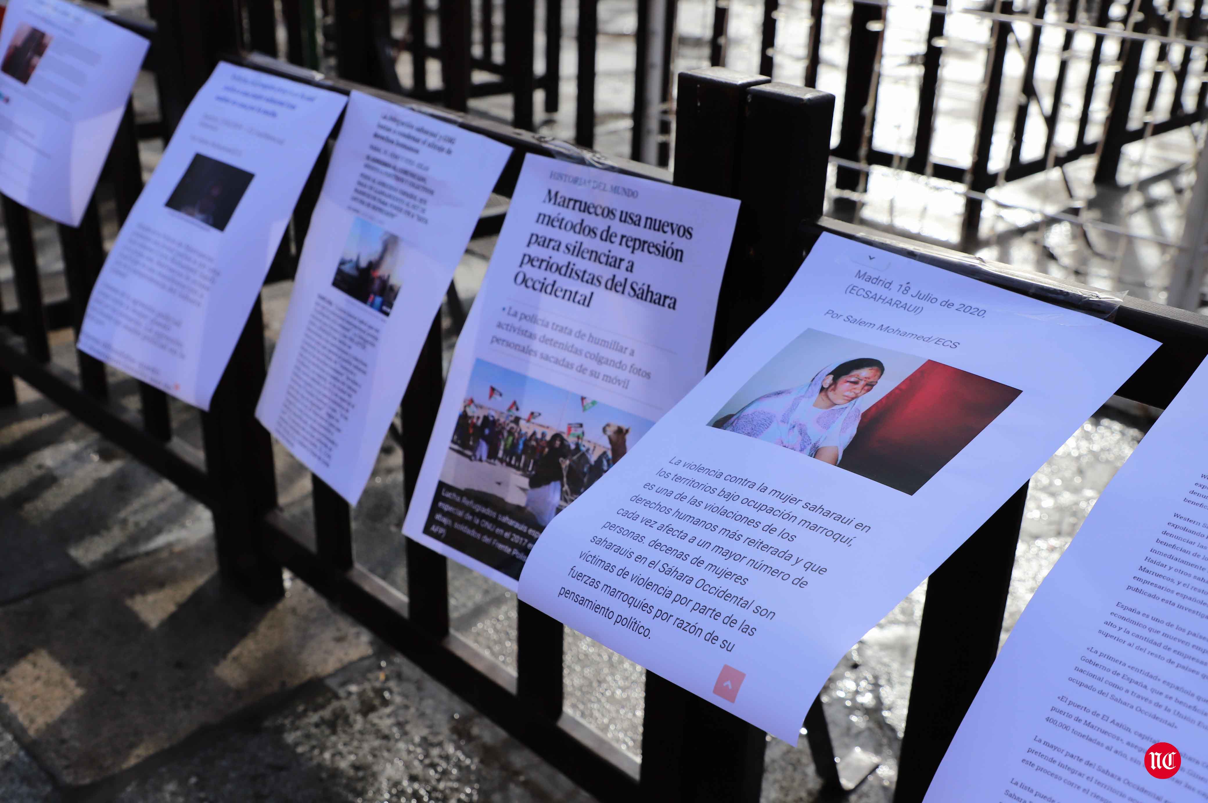 Fotos: Salamanca con el Sahara